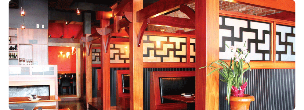 large booths - seating for 8